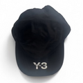 Black cap with a logo